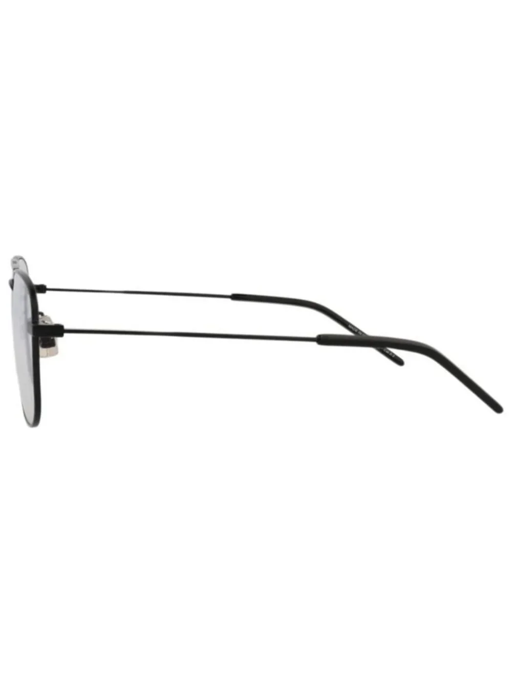 New Saint Laurent Unisex Aviator Black Black Transparent Fashion Designer Eyegla